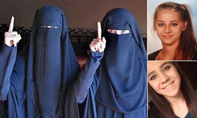 Samra Kesinovic y Sabina Selimovic  adolescentes austriacas de 15 y 17 años, muertas