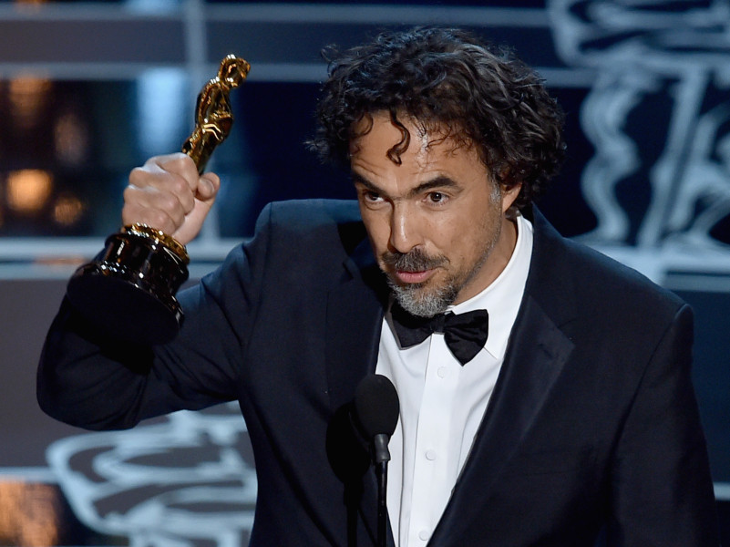 onstage during the 87th Annual Academy Awards at Dolby Theatre on February 22, 2015 in Hollywood, California.