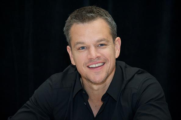 TORONTO, ON - SEPTEMBER 11:  Matt Damon at "The Martian" Press Conference at the Ritz Carlton on September 11, 2015 in Toronto, Ontario.  (Photo by Vera Anderson/WireImage)